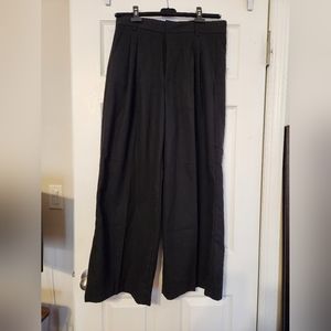 Banana Republic wide leg flannel pants